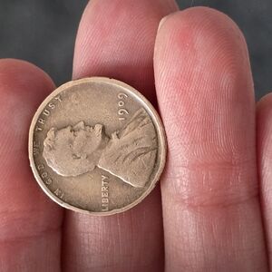 1909 No Mint No VBD wheat Penny